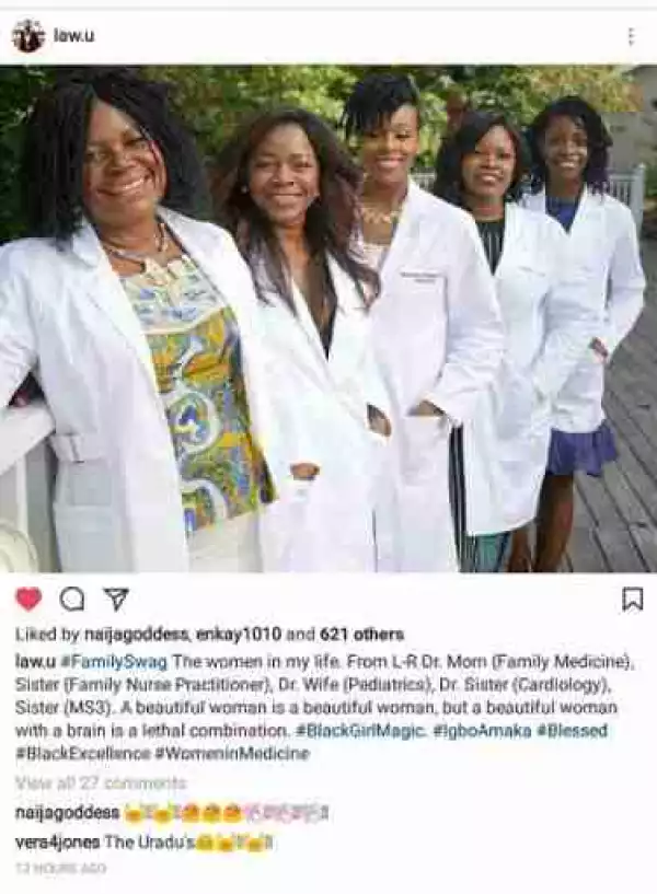 Nigerian Family Members Who Are All Doctors (Photos)
